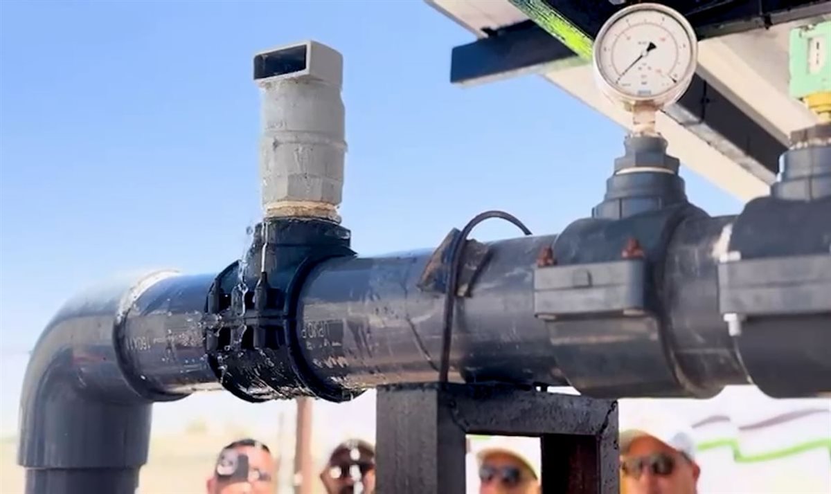 أضخم مشروع مياه في قطاع غزة