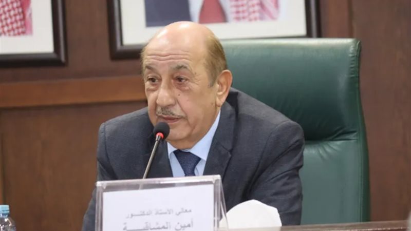 الدكتورأمين مشاقبة